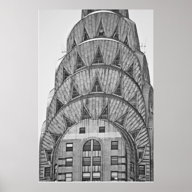 Originalfotografi av New York City Landmark Poster (Framsidan)