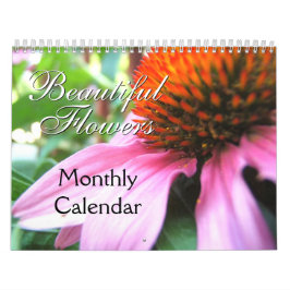 Originalfotografi av sydvästra trädgårdsblommor kalender