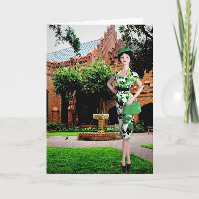 Originalfotomontage nr 13b helgkort (Framsida)