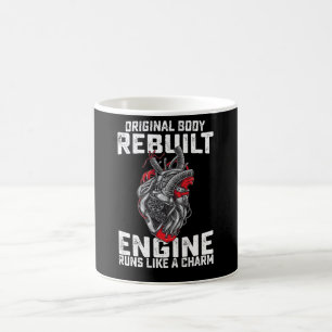 Originalkaross Rebuilt-motor går som en dröm Kaffemugg