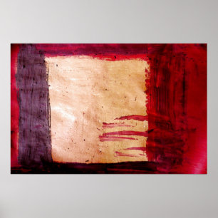 Originalkonst Abstrakt Print - Rothko Stil Poster