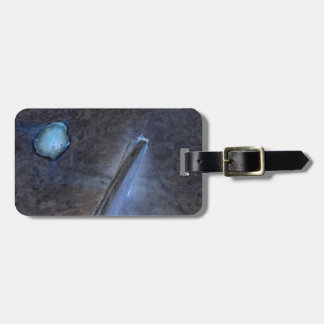 Originalkonst: "Eeny, meeny, miny, moe.." Bagagebricka