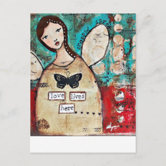 Originalkonst efter Croppin'Spree Vykort