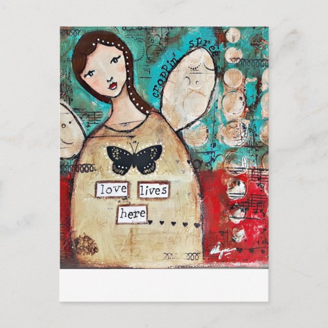 Originalkonst efter Croppin'Spree Vykort (Framsida)