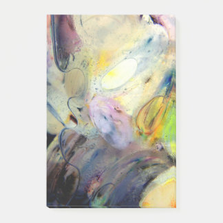 Originalkonst: "Flytande färg" Post-it Block