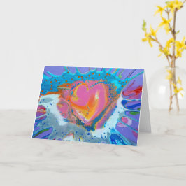 Originalkonst "Heart Me" Kort