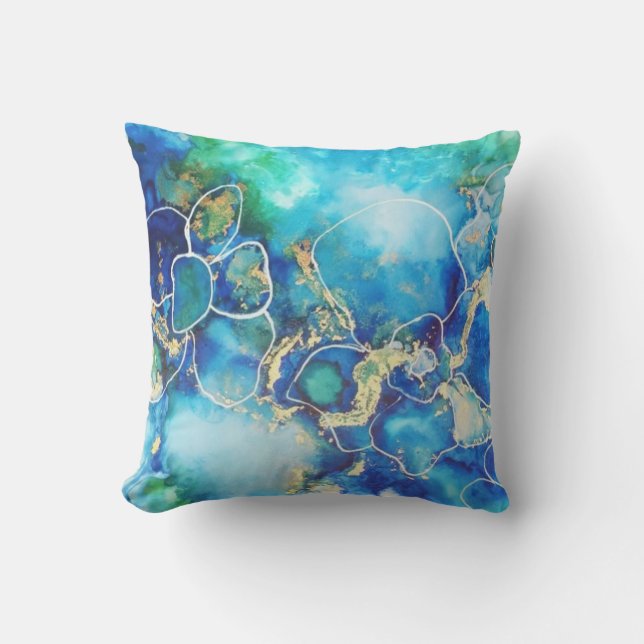 Originalkonst utomhuskudde (Framsida)