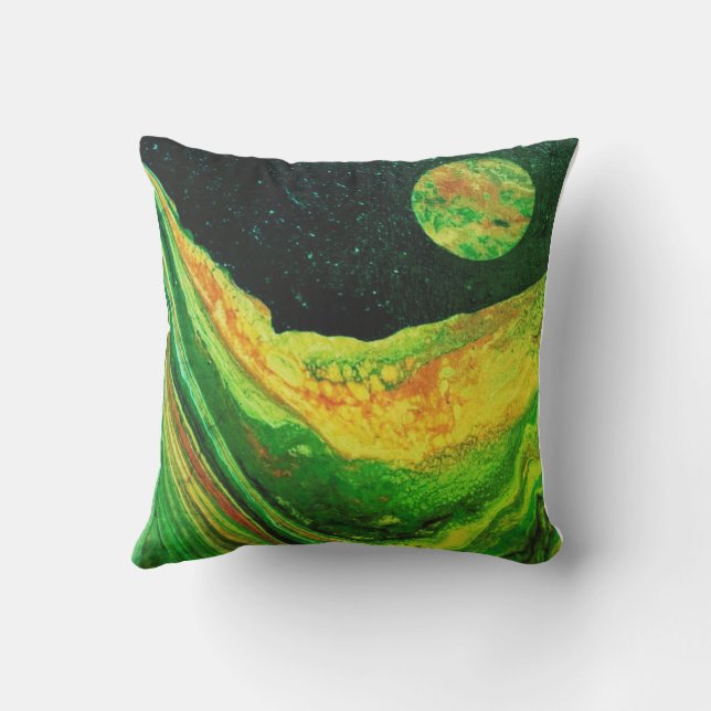 Originalkonst utomhuskudde (Baksida)