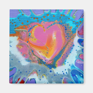 Originalkonsten "Heart Me" Magnet