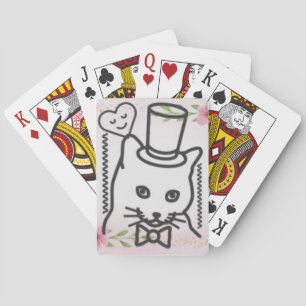 Originalkort för uppspelning av katt casinokort