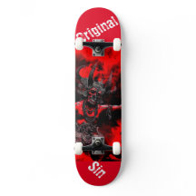Originalritning av Sin Anpassningsbar-skateboard
