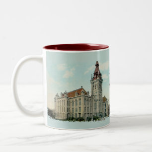 Originalstadshuset i Buffalo-kaffet Mugg