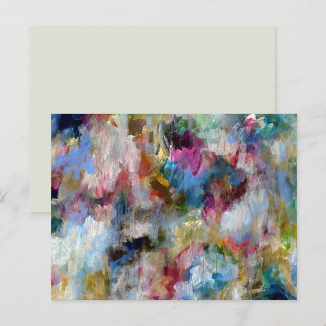 Originalstormy Himlar Vykort (Fram/baksida)