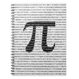 Originalsvart nummer pi dag, matematisk symbol anteckningsbok med spiral