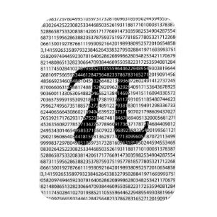 Originalsvart nummer pi dag, matematisk symbol magnet