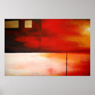Originalteckning av Abstrakt Poster modern