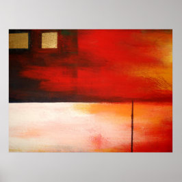 Originalteckning av Abstrakt Poster modern