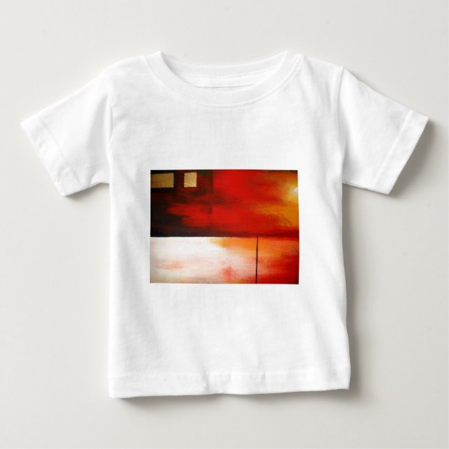 Originalteckning av Abstrakt T-shirt (Framsida)