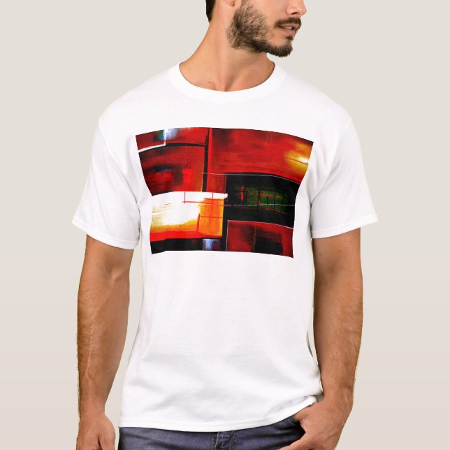 Originalteckning av Abstrakt Tee (Framsida)
