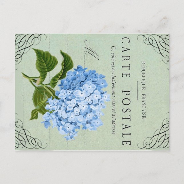 Originalteckning av vykort för vintage (Framsida)