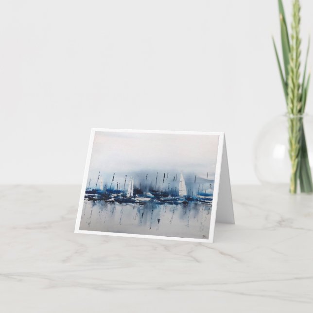 Originalteckning på tomt kort (Framsida)