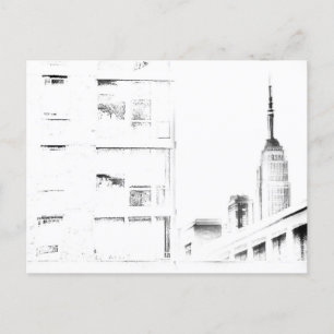 Originalteckningsmarkering Empires Ghost Vykort