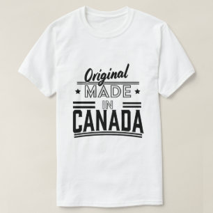 Originaltillverkad i Kanada-logotyp T Shirt