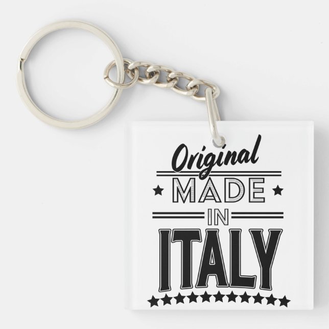 Originaltillverkad logotyp från Italien (Framsidan)