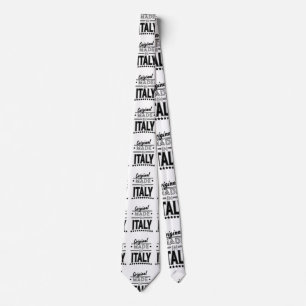Originaltillverkad logotyp från Italien Slips