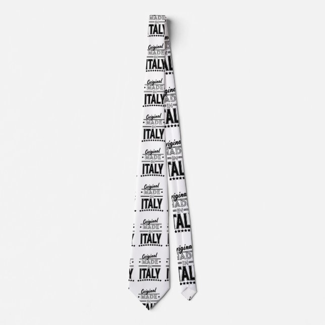Originaltillverkad logotyp från Italien Slips (Framsida)