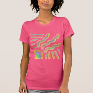 Originell Abstrakt Konst att Bära T Shirt
