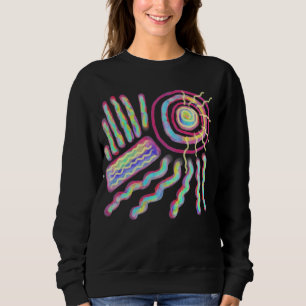 Originell Abstrakt Konst att Bära T Shirt