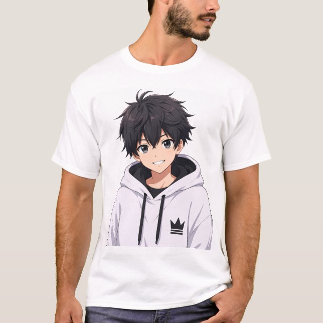 originell Anime Style T-shirt (Framsida)