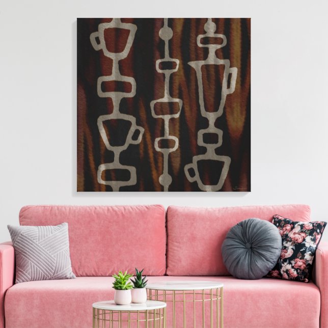Originell kaffekonst canvastryck (Insitu (Vardagsrum))