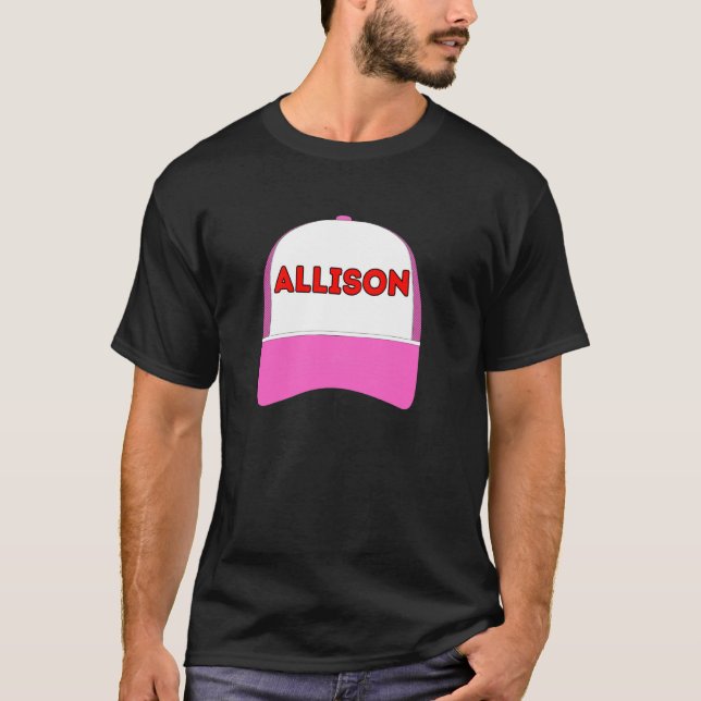 Originell och unik present till Allison T Shirt (Framsida)