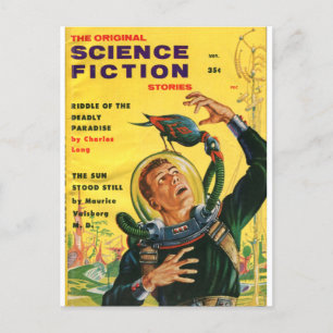 originell science fiction vykort