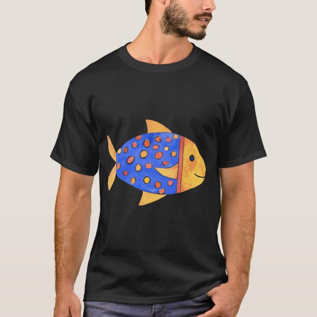Öring & blommor t shirt (Framsida)