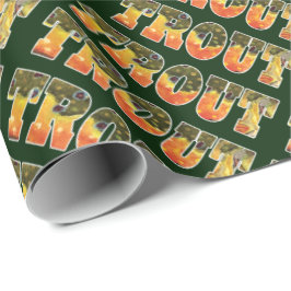 Öring Fläkt? Angler? Ichthyolog?Brook-tross Presentpapper