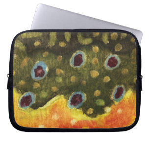 Öring, Flygfiske Laptop Sleeve