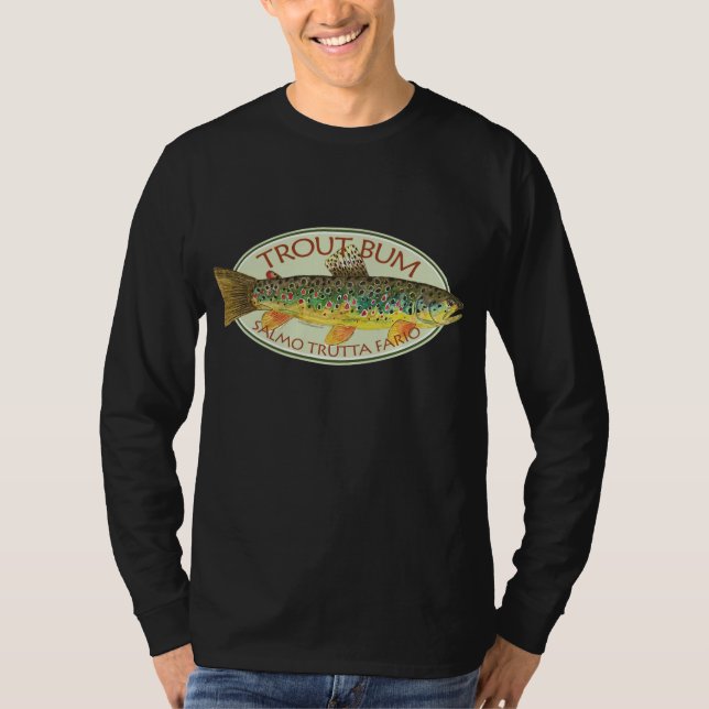 Öring, Flygfiske T-shirt (Framsida)