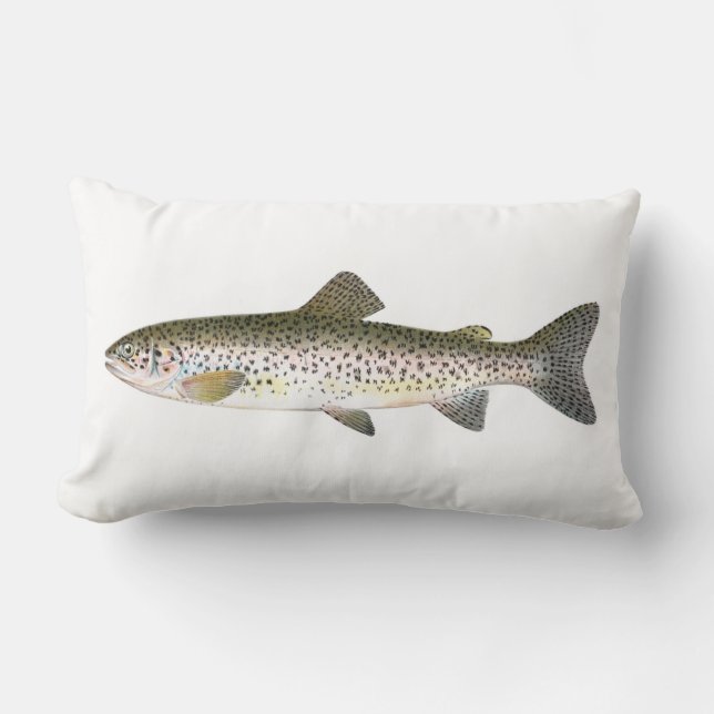 Öringfisk Lumbarkudde (Framsida)