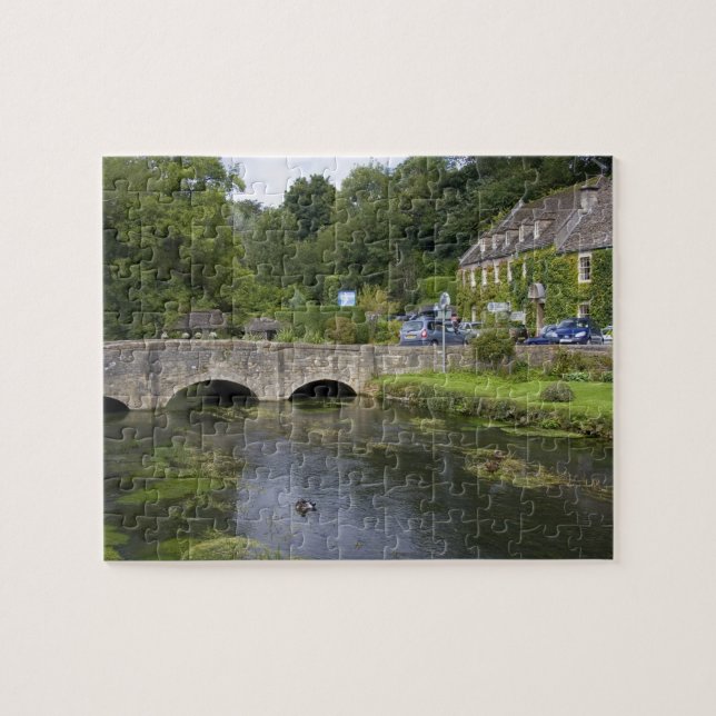 Öringström i byn Bibury, Pussel (Horisontell)