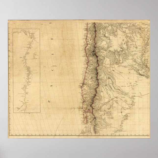 Orinoco River, Venezuela, Colombia Poster (Framsidan)