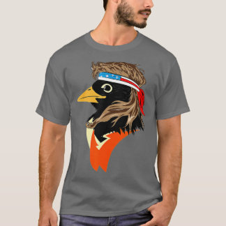 Oriole Bird American Hero Funny Trendig T Shirt