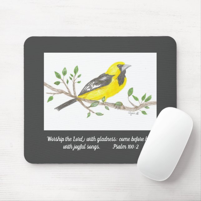 Oriole Mousepad Musmatta (Med mus)