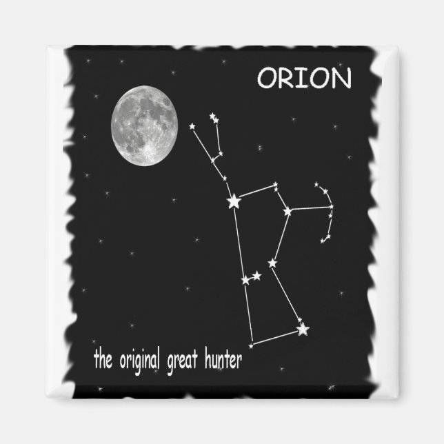 Orion Constellation original underbar jägare Magnet (Framsidan)