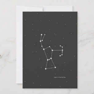 Orion, "Hunter" Constellation Julkort