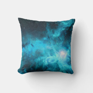 Orion nebula, blått ljus, astronomi. kudde