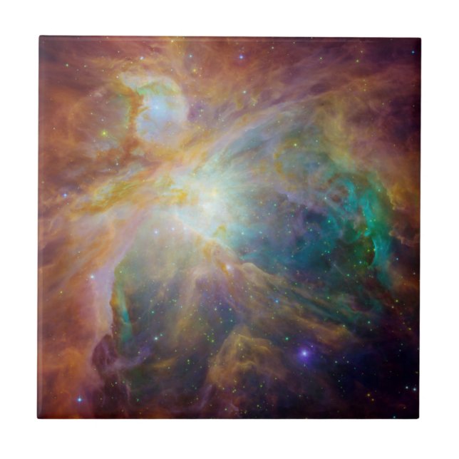 Orion Nebula Composite Kakelplatta (Framsidan)