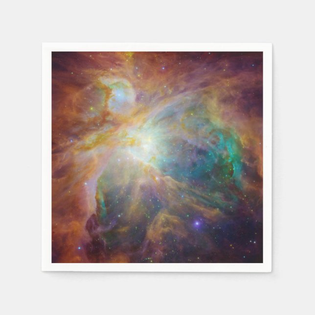 Orion Nebula Composite Pappersservett (Framsidan)
